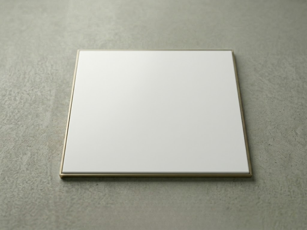 Arctic Veil Marmor – reinweißer Marmor mit minimaler Aderung für Trophäenständer