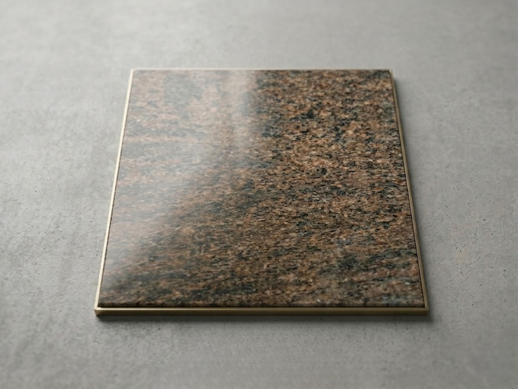 Baltic Brown Granit – dunkelbrauner Granit mit Goldschimmer für Trophäenständer